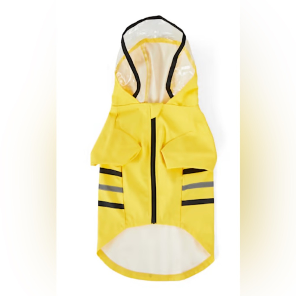 Dog Raincoat Yellow Medium
